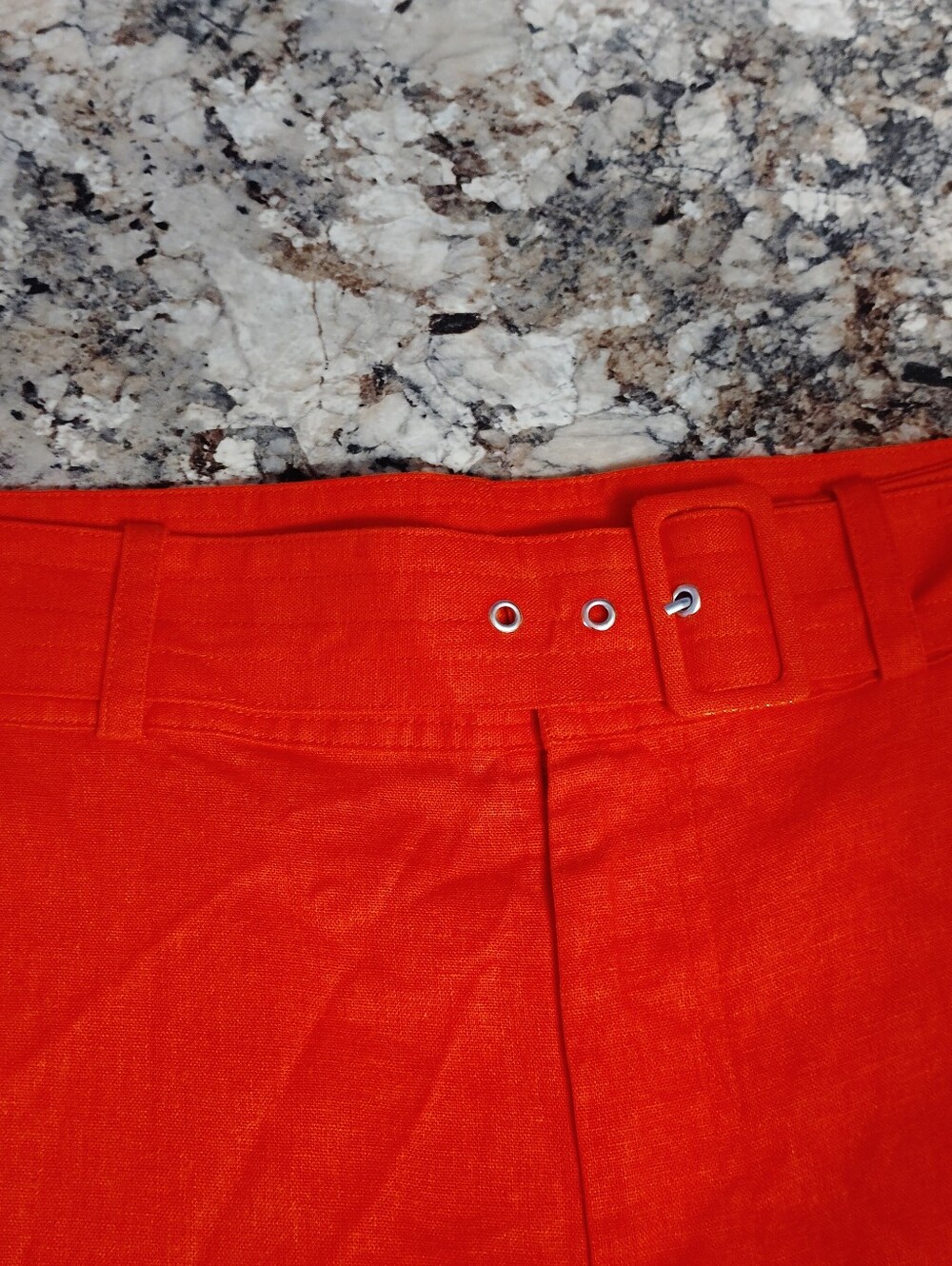 Nwt Women's XL AFRM Women's Red Chinos Pants Retail $98 - Picture 4 of 8